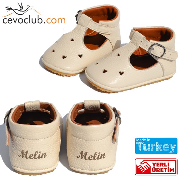 Royal İsimli İlkadım Ayakkabı Bej CV-206