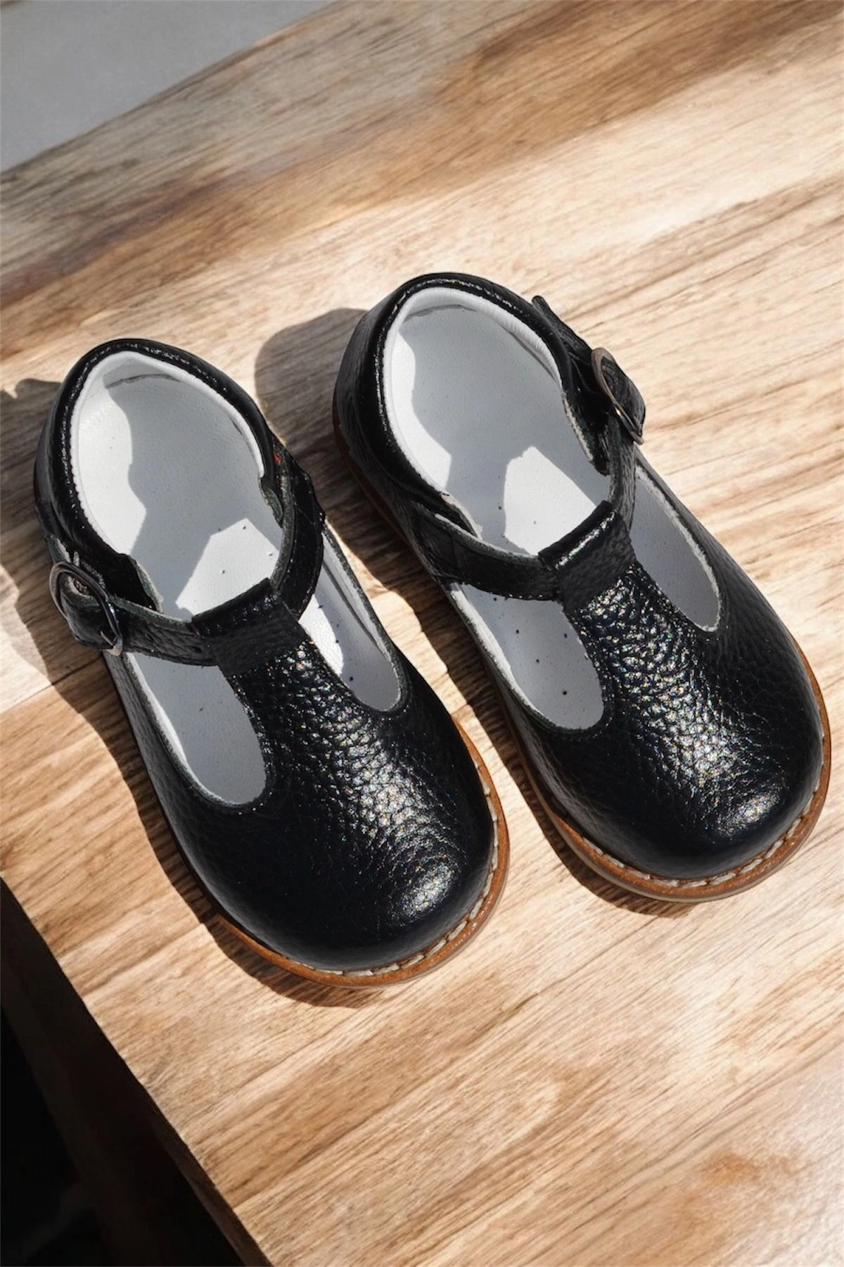 Hakiki Deri Ortopedik İlkadım Ayakkabı Siyah CV-337