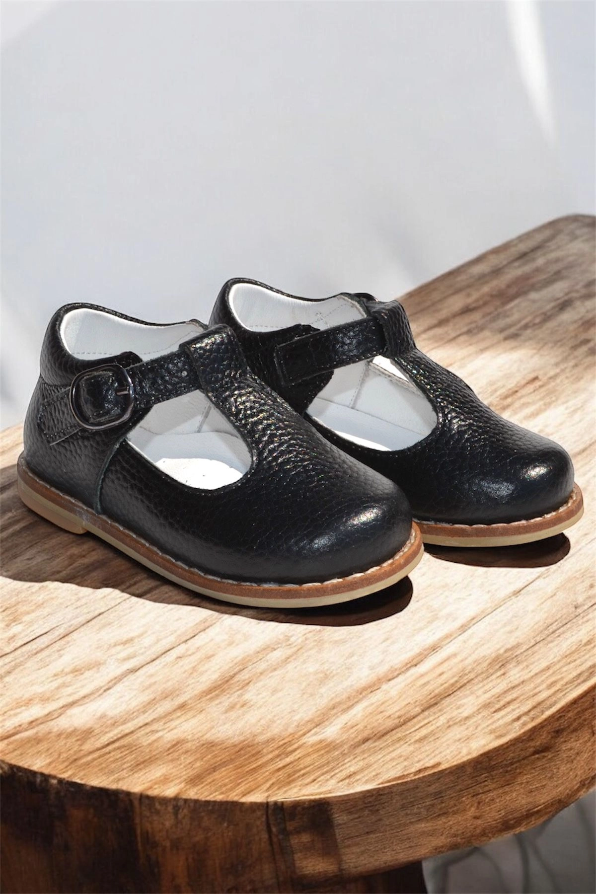 Hakiki Deri Ortopedik İlkadım Ayakkabı Siyah CV-337