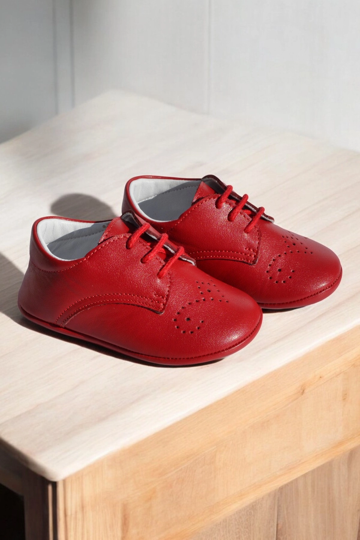 Molyer Hakiki Deri Ortopedik İlkadım Bebek Ayakkabısı CV-440