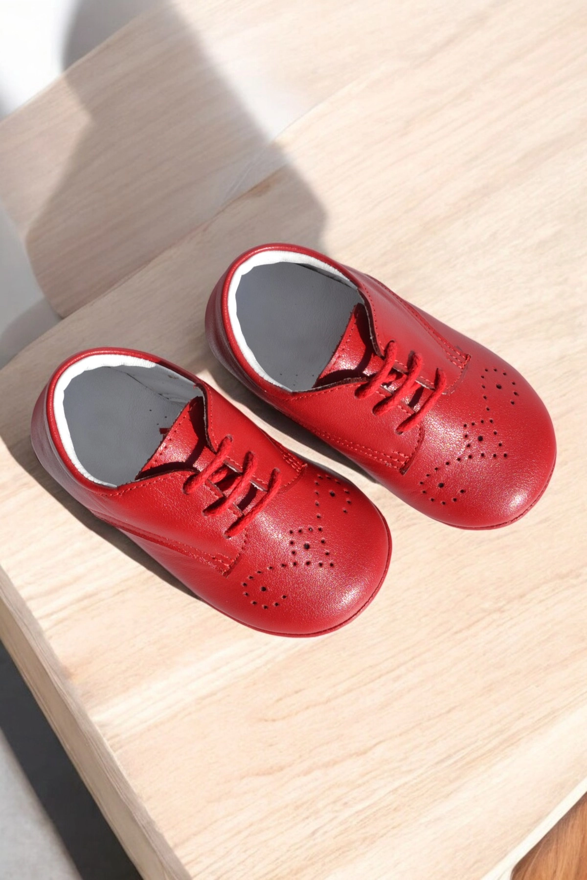 Molyer Hakiki Deri Ortopedik İlkadım Bebek Ayakkabısı CV-440