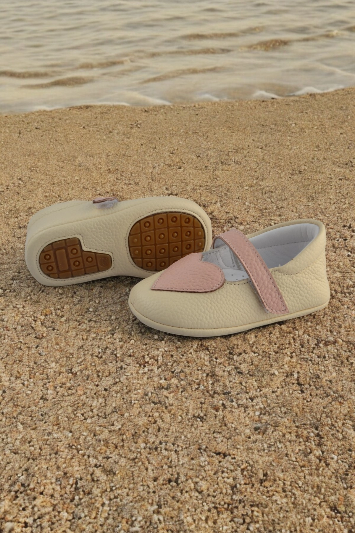 Hakiki Deri Babet Ortopedik ilkadım Bebek Ayakkabısı CV-478