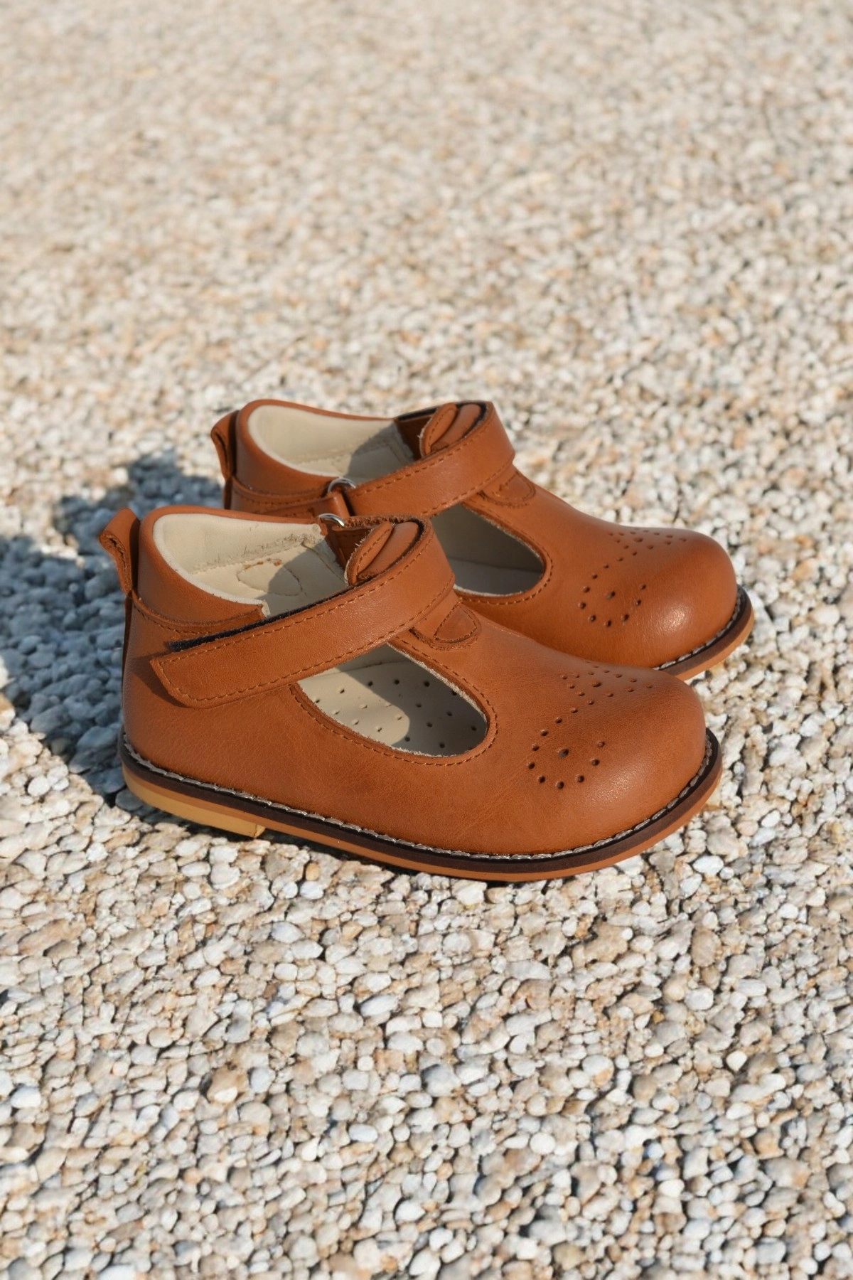 Hakiki Deri Cırtlı Ortopedik İlkadım Ayakkabı Antik CV-480