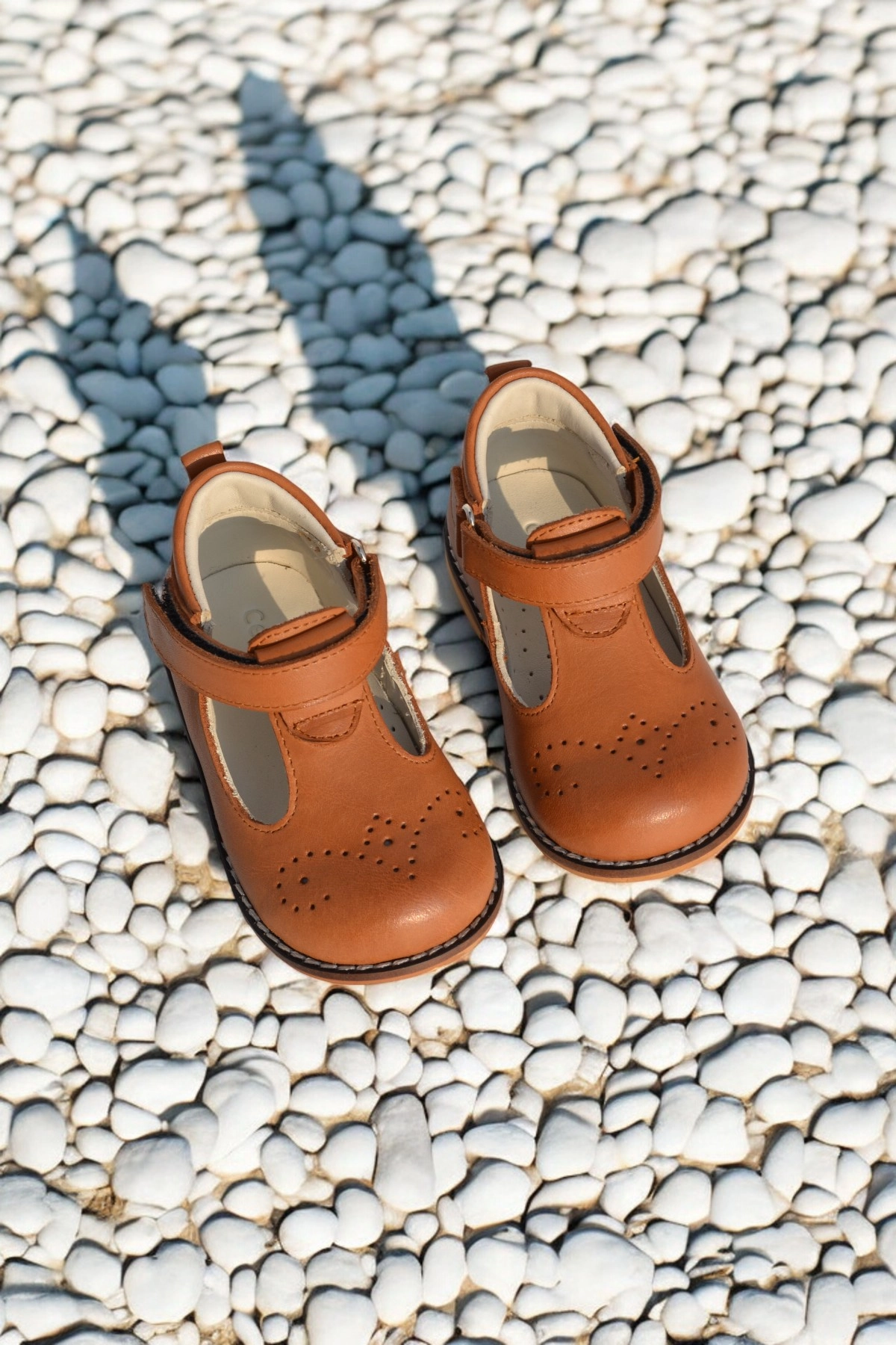 Hakiki Deri Cırtlı Ortopedik İlkadım Ayakkabı Antik CV-480