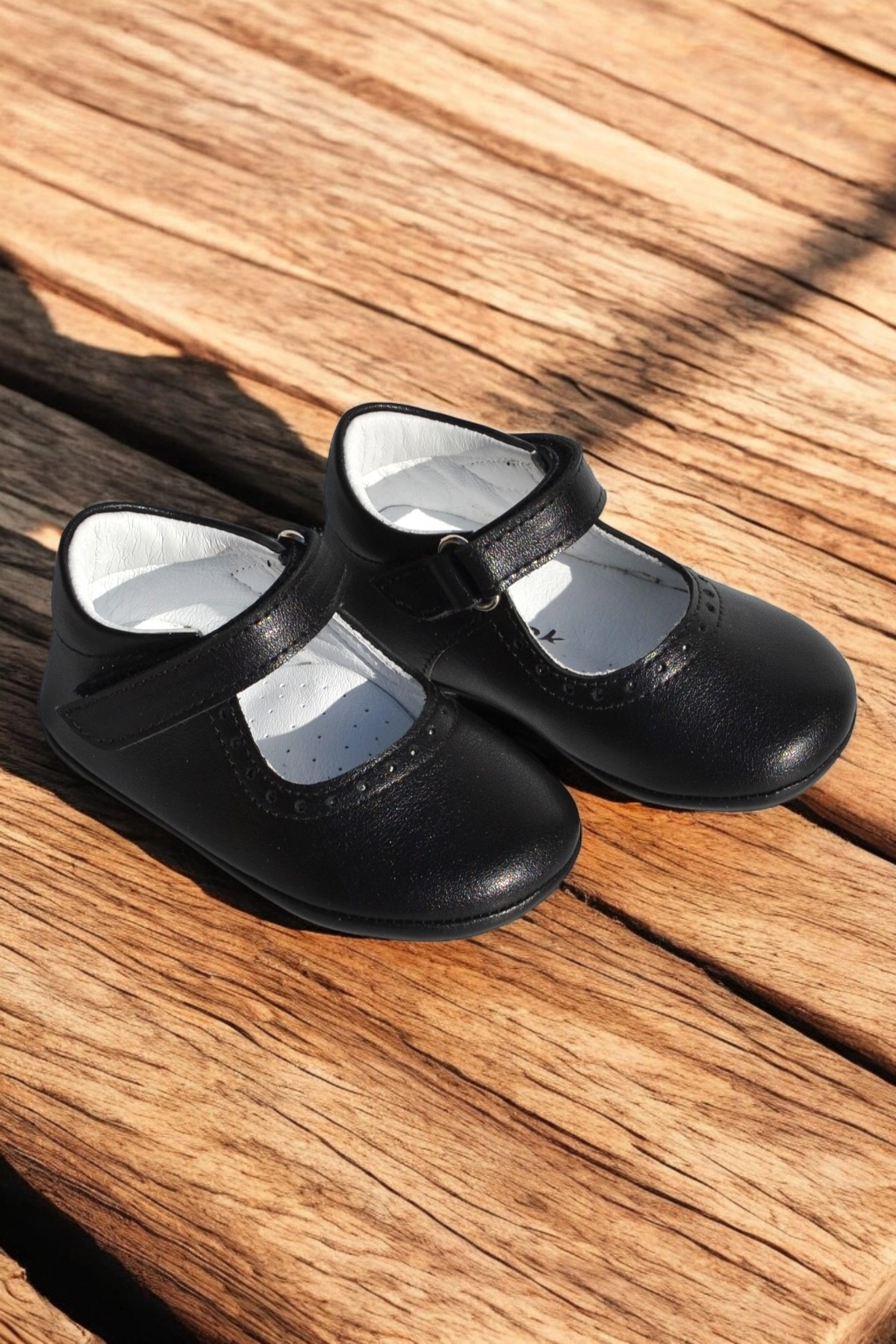 Hakiki Deri Cırtlı Ortopedik ilkadım Bebek Ayakkabısı CV-444