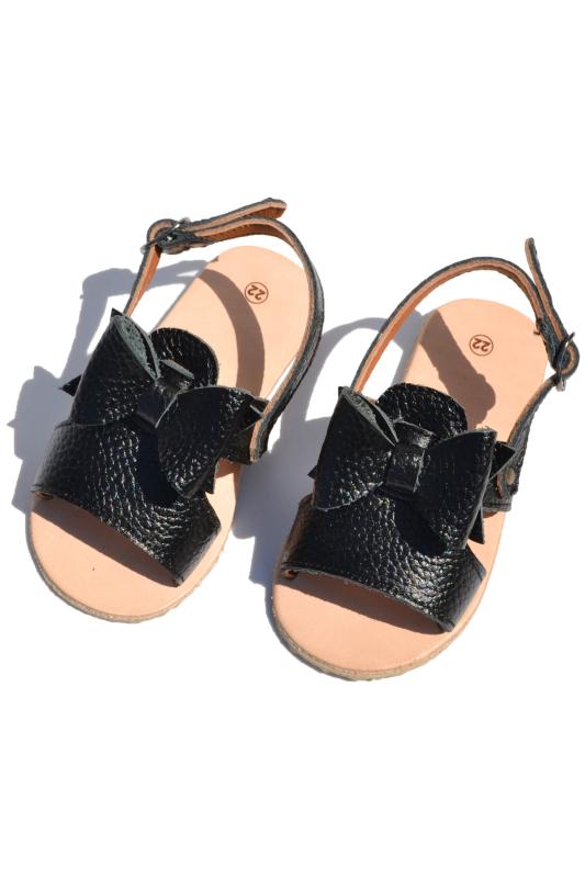 Fiyonk Bebek Sandalet Siyah CV-320