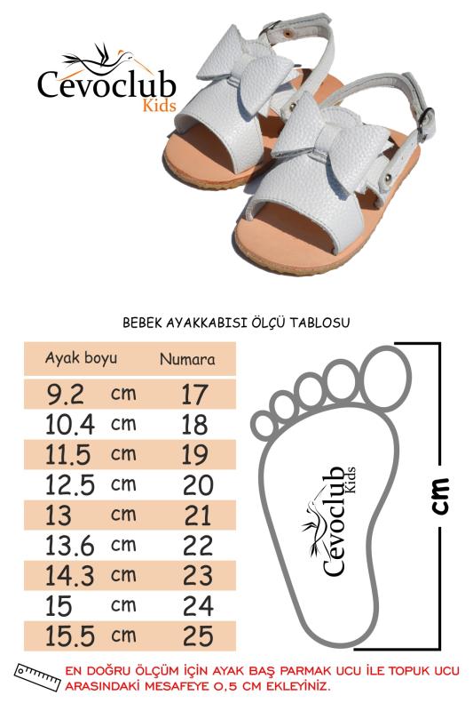 Fiyonk Bebek Sandalet Siyah CV-320