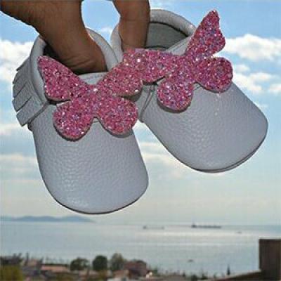 Sihirli Makosen Bebek Ayakkabısı Beyaz