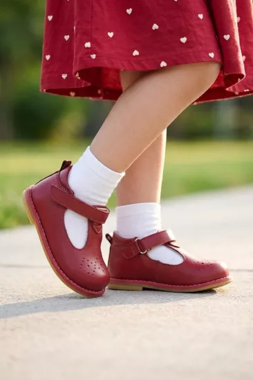 Hakiki Deri Cırtlı Ortopedik İlkadım Ayakkabı