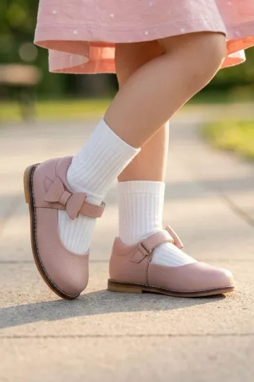 Hakiki Deri Cırtlı Ortopedik İlkadım Ayakkabı