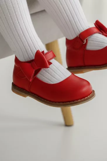 Hakiki Deri  Cırtlı Ortopedik İlkadım Ayakkabı