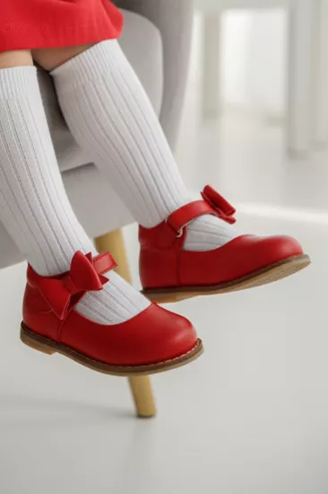 Hakiki Deri  Cırtlı Ortopedik İlkadım Ayakkabı