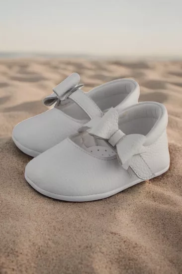 Hakiki Deri Babet Ortopedik ilkadım Bebek Ayakkabısı