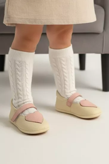 Hakiki Deri Babet Ortopedik ilkadım Bebek Ayakkabısı