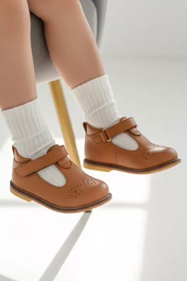 Hakiki Deri Cırtlı Ortopedik İlkadım Ayakkabı