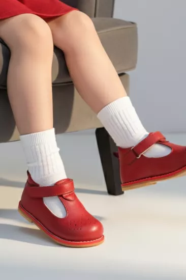 Hakiki Deri Cırtlı Ortopedik İlkadım Ayakkabı