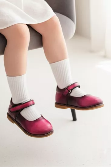 Hakiki Deri  Cırtlı Ortopedik İlkadım Ayakkabı