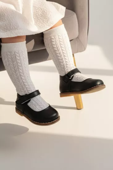 Hakiki Deri  Cırtlı Ortopedik İlkadım Ayakkabı