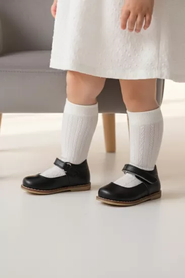 Hakiki Deri  Cırtlı Ortopedik İlkadım Ayakkabı