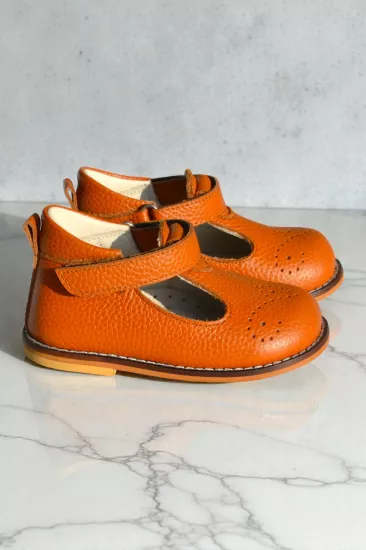 Hakiki Deri Cırtlı Ortopedik İlkadım Ayakkabı