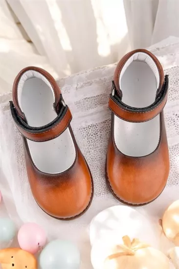 Hakiki Deri  Cırtlı Ortopedik İlkadım Ayakkabı