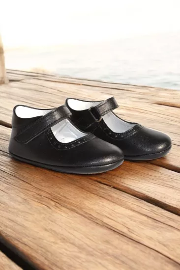 Hakiki Deri Cırtlı Ortopedik ilkadım Ayakkabı